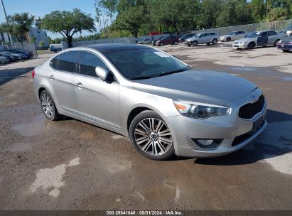 2015 KIA CADENZA PREMIUM Silver  Gasoline KNALN4D75F5168495 photo #1