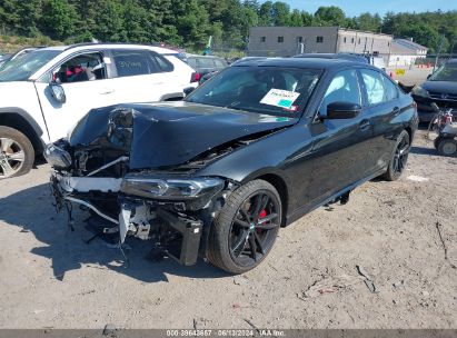 2023 BMW 330I XDRIVE Gray  Gasoline 3MW89FF00P8D21729 photo #3