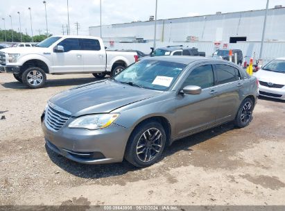 2012 CHRYSLER 200 LX Gray  Gasoline 1C3CCBAB1CN120675 photo #3