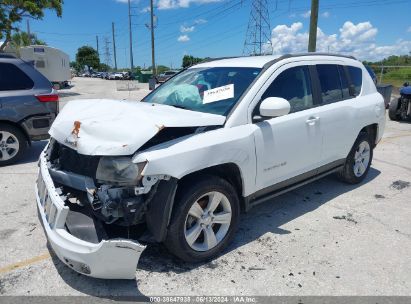 2016 JEEP COMPASS LATITUDE White  Gasoline 1C4NJCEA3GD633035 photo #3