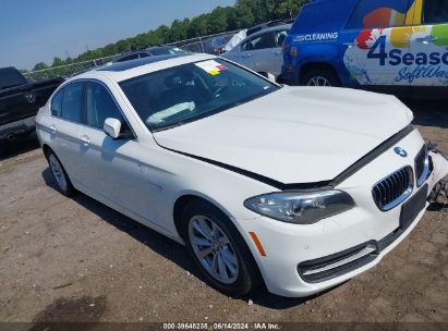 2014 BMW 528I White  Gasoline WBA5A5C56ED511121 photo #1