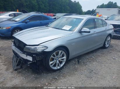 2014 BMW 535D XDRIVE Silver  Diesel WBAFV3C58ED686077 photo #3