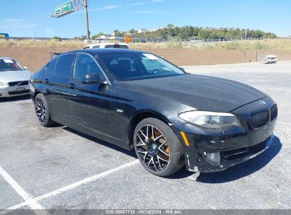 2013 BMW 528I Black  Gasoline WBAXG5C50DDY35638 photo #1