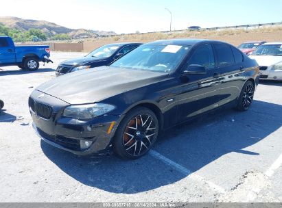 2013 BMW 528I Black  Gasoline WBAXG5C50DDY35638 photo #3