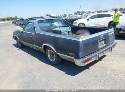 1986 CHEVROLET EL CAMINO Gray  Gasoline 3gccw80h7gs909422 photo #4