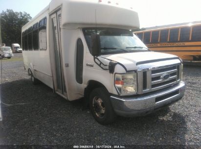 2010 FORD BUS E-450 CUTAWAY White  Other 1FDFE4FS1ADA76036 photo #1