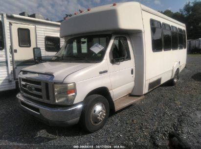 2010 FORD BUS E-450 CUTAWAY White  Other 1FDFE4FS1ADA76036 photo #3