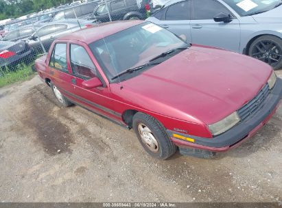 1992 CHEVROLET CORSICA LT Red  Gasoline 1G1LT53T6NY289569 photo #1