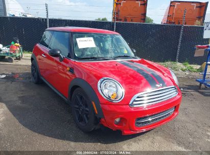 2012 MINI COOPER Red  Gasoline WMWSU3C59CT542994 photo #1