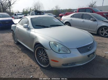 2003 LEXUS SC 430 White  Gasoline JTHFN48Y730046411 photo #1