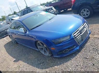 2016 AUDI S7 4.0T Blue  Gasoline WAUW2AFC0GN035594 photo #1