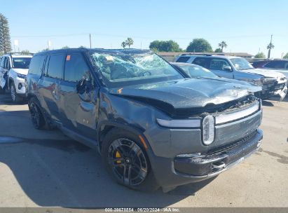 2024 RIVIAN R1S ADVENTURE QUAD MOTOR LARGE PACK Gray  Electric 7PDSGABA5RN037067 photo #1