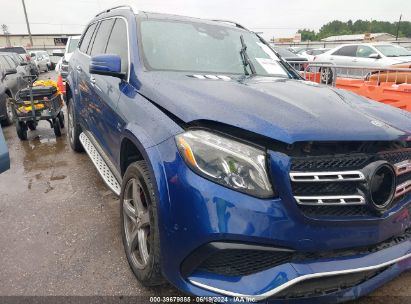 2018 MERCEDES-BENZ AMG GLS 63 4MATIC Blue  Gasoline 4JGDF7FEXJB128226 photo #1