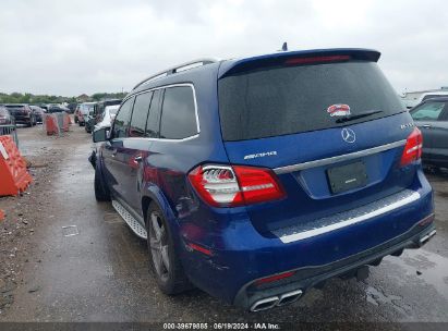 2018 MERCEDES-BENZ AMG GLS 63 4MATIC Blue  Gasoline 4JGDF7FEXJB128226 photo #4