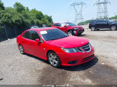 2009 SAAB 9-3 2.0T Red  Gasoline YS3FB46Y891010526 photo #1