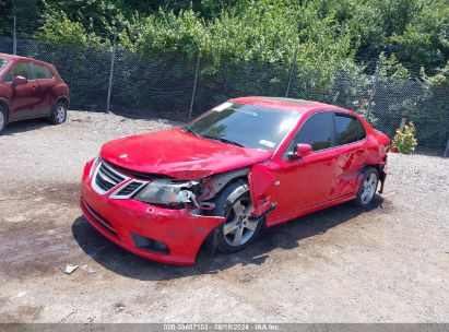 2009 SAAB 9-3 2.0T Red  Gasoline YS3FB46Y891010526 photo #3