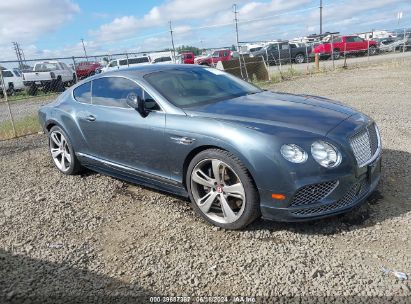 2016 BENTLEY CONTINENTAL GT V8 S Gray  Gasoline SCBFH7ZA5GC057426 photo #1