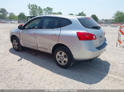 2014 NISSAN ROGUE SELECT S Silver  Gasoline JN8AS5MV7EW200366 photo #4