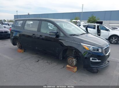 2020 KIA SEDONA L Black  Gasoline 3H1JK0707ND007984 photo #1