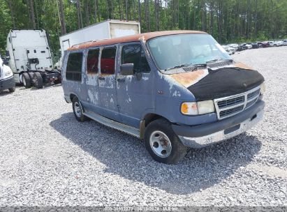 1995 DODGE RAM VAN B2500 Blue  Gasoline 2B6HB21Y1SK555008 photo #1