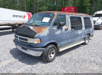 1995 DODGE RAM VAN B2500 Blue  Gasoline 2B6HB21Y1SK555008 photo #3