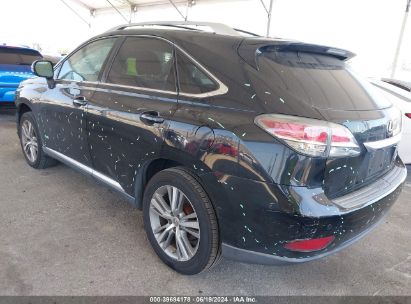 2015 LEXUS RX 350 Black  Gasoline 2T2ZK1BA4FC201813 photo #4