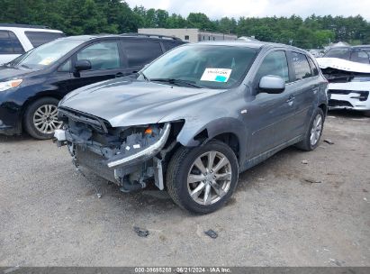 2015 MITSUBISHI OUTLANDER SPORT SE Gray  Gasoline 4A4AR4AU3FE039317 photo #3