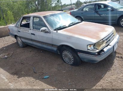 1989 FORD TEMPO GL Blue  Gasoline 1FAPP36X4KK241802 photo #1