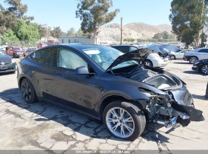 2024 TESLA MODEL Y LONG RANGE DUAL MOTOR ALL-WHEEL DRIVE Gray  Electric 7SAYGAEE1RF991798 photo #1