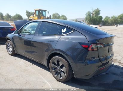 2024 TESLA MODEL Y LONG RANGE DUAL MOTOR ALL-WHEEL DRIVE Gray  Electric 7SAYGAEE1RF991798 photo #4