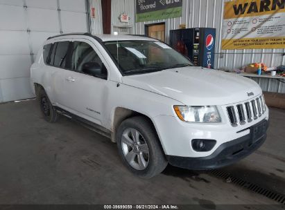 2011 JEEP COMPASS White  Gasoline 1J4NF1FB9BD197517 photo #1