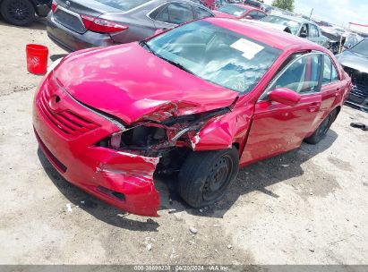 2009 TOYOTA CAMRY LE Red  Gasoline 4T1BE46K49U329652 photo #3