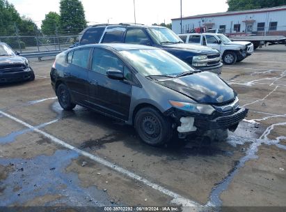 2011 HONDA INSIGHT Black  Hybrid JHMZE2H38BS000322 photo #1