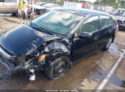 2011 HONDA INSIGHT Black  Hybrid JHMZE2H38BS000322 photo #3