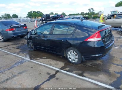 2011 HONDA INSIGHT Black  Hybrid JHMZE2H38BS000322 photo #4