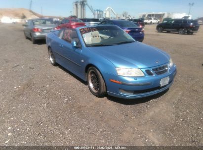 2007 SAAB 9-3 2.0T Blue  Gasoline YS3FD79Y576003704 photo #1