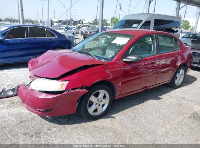 2007 SATURN ION 2 Red  Gasoline 1G8AJ55F27Z139204 photo #3