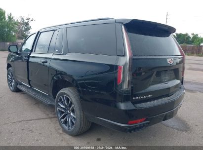 2023 CADILLAC ESCALADE ESV 4WD SPORT Black  Gasoline 1GYS4NKLXPR267521 photo #4