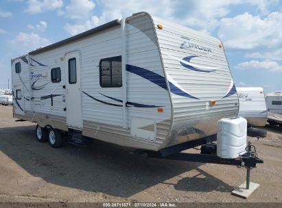 2012 ZINGER TRAVEL TRAILER Gray  Other 4V0TC2621CA014454 photo #1