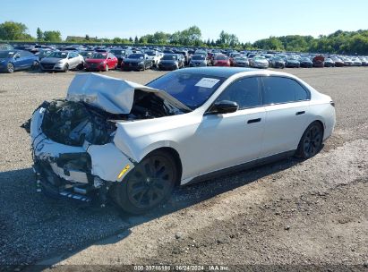 2024 BMW I7 M70 White  Electric WBY83EH03RCP13755 photo #3