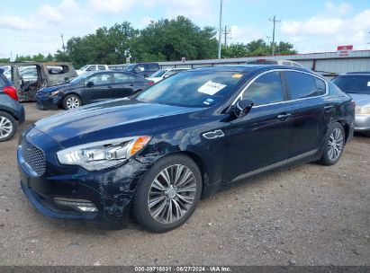 2016 KIA K900 LUXURY 3.8L Black  Gasoline KNALU4D31G6031470 photo #3