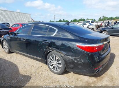 2016 KIA K900 LUXURY 3.8L Black  Gasoline KNALU4D31G6031470 photo #4