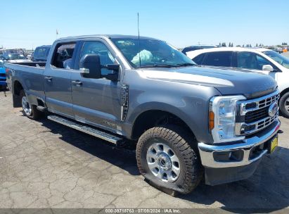 2024 FORD F-350 XLT Gray  Diesel 1FT8W3BT6RED78236 photo #1