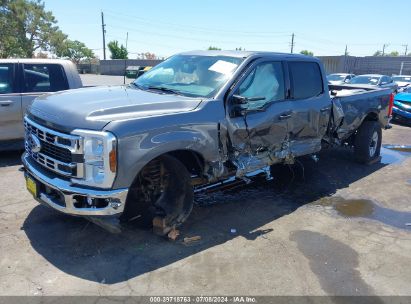 2024 FORD F-350 XLT Gray  Diesel 1FT8W3BT6RED78236 photo #3