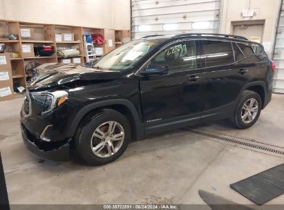 2018 GMC TERRAIN SLE Black  Gasoline 3GKALTEV9JL407194 photo #3