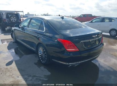 2017 GENESIS G90 Black  Gasoline KMHG34JA0HU024805 photo #4