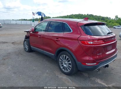 2016 LINCOLN MKC RESERVE Red  Gasoline 5LMCJ3C94GUJ20496 photo #4