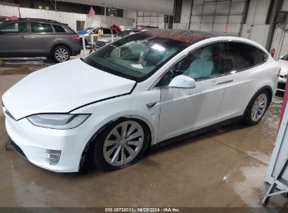 2017 TESLA MODEL X 100D/75D/90D White  Electric 5YJXCBE23HF055745 photo #3