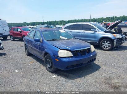 2007 SUZUKI FORENZA CONVENIENCE Blue  Gasoline KL5JD56Z37K652532 photo #1