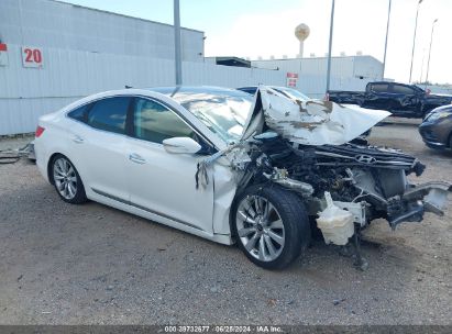 2016 HYUNDAI AZERA LIMITED White  Gasoline KMHFH4JG8GA555378 photo #1